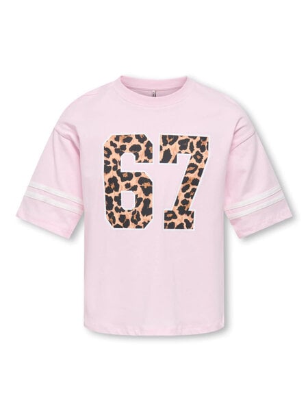 KIDS ONLY KOGMANLO SS LOOSE PRINT TEE 15389059 Romance Rose