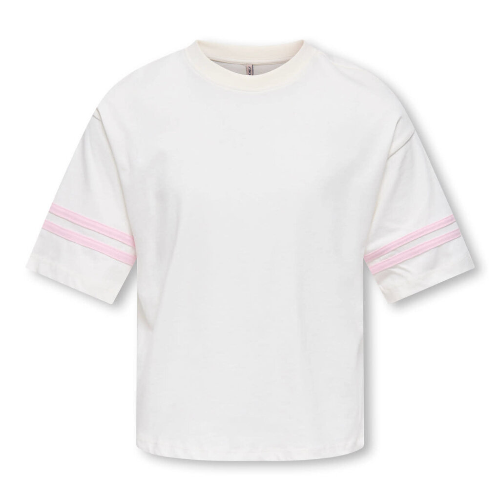 KIDS ONLY KOGMANLO SS LOOSE PRINT TEE 15389059 Cloud Dancer