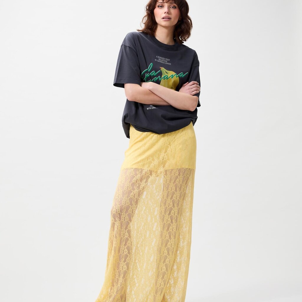 CATWALK JUNKIE Lace skirt 2602024001 Mellow Yellow