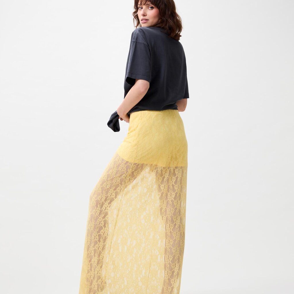 CATWALK JUNKIE Lace skirt 2602024001 Mellow Yellow