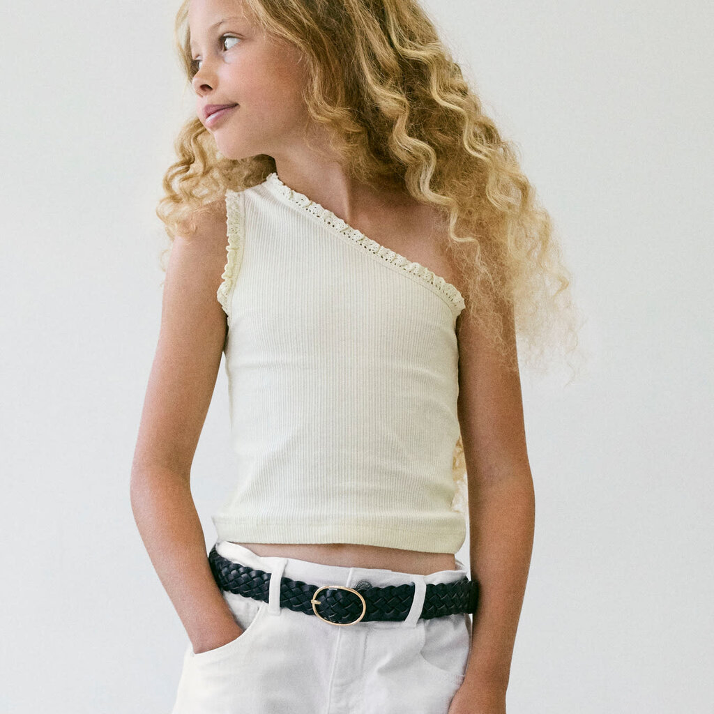 name it NKFJABINA ONESHOULDER SHORT TOP 13256683 Pear Sorbet