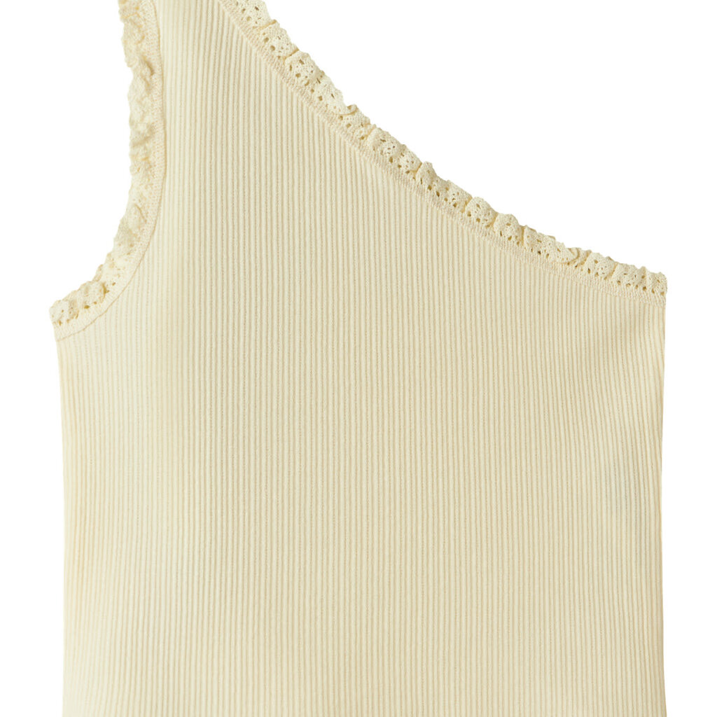 name it NKFJABINA ONESHOULDER SHORT TOP 13256683 Pear Sorbet