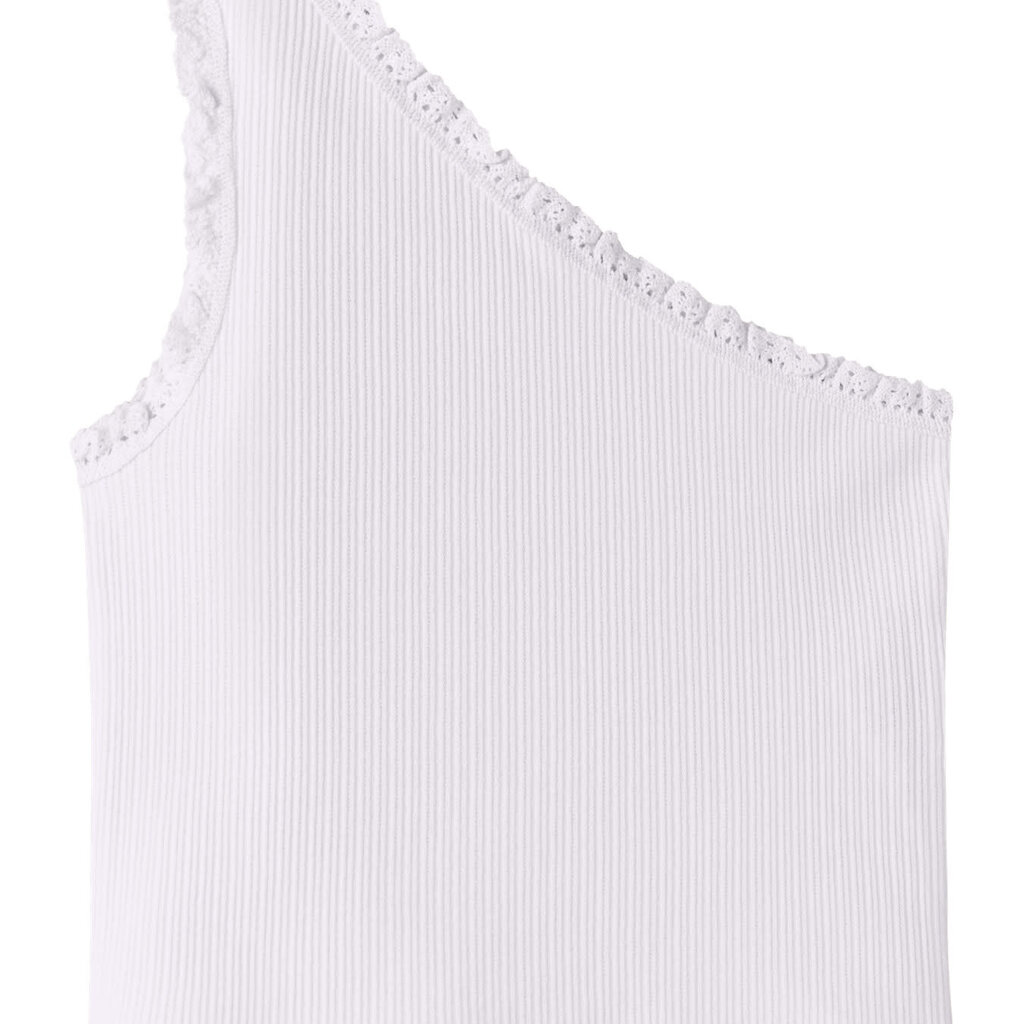 name it NKFJABINA ONESHOULDER SHORT TOP 13256683 Bright White