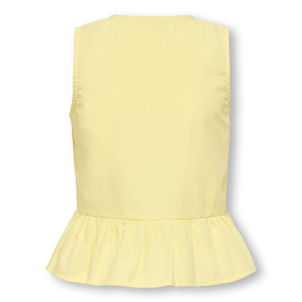 KIDS ONLY KOGCLARA LIFE SL BOW SHIRT WVN 15374513 Sunlight