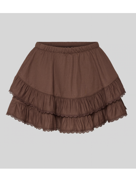 Gina Tricot Frill skirt 27591 Shavedchocolate (7927)