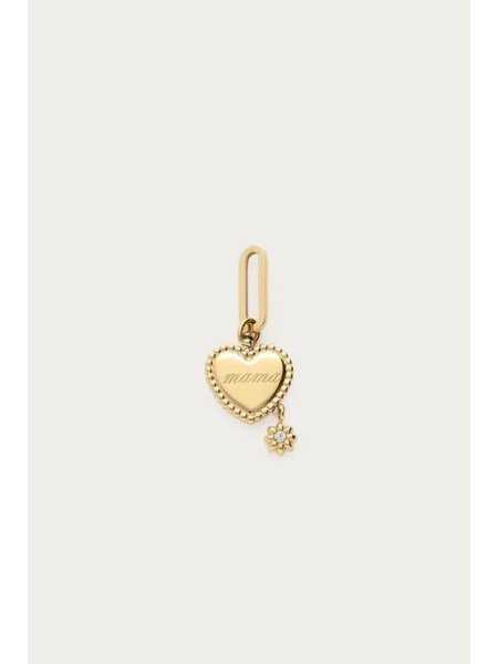 Love hartjes bedel Mama MJ16072 Goud