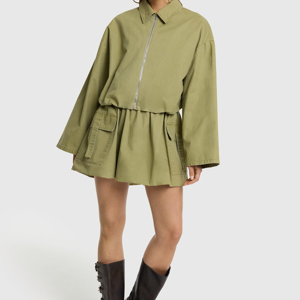 REFINED cargo balloon skirt MANDY (R2605240173) army