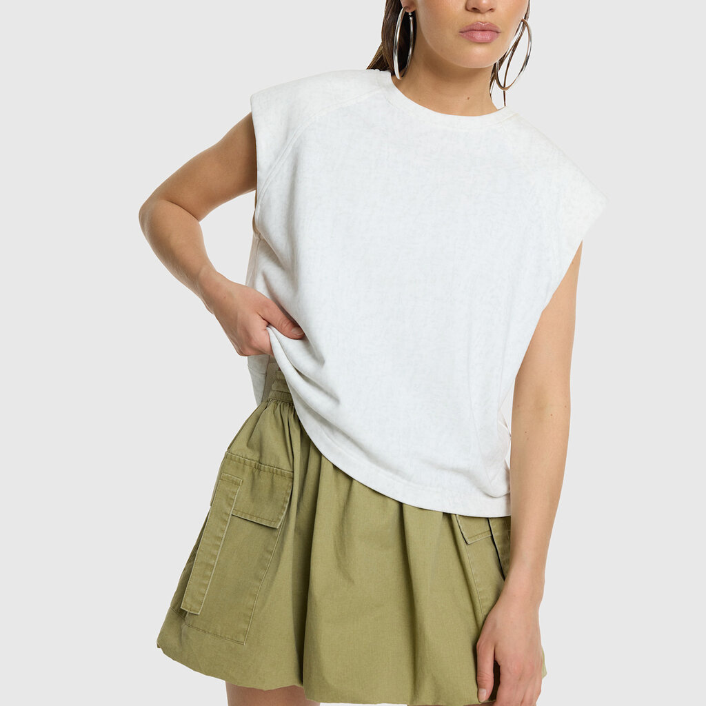 REFINED cargo balloon skirt MANDY (R2605240173) army