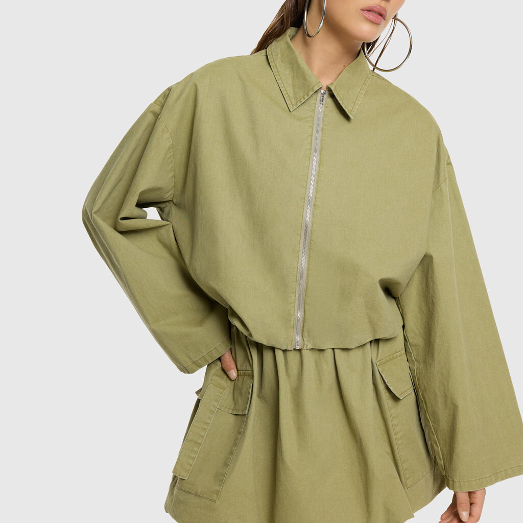 REFINED cropped balloon jacket ALEY (R2605440172)