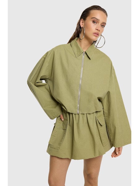 REFINED cropped balloon jacket ALEY (R2605440172)