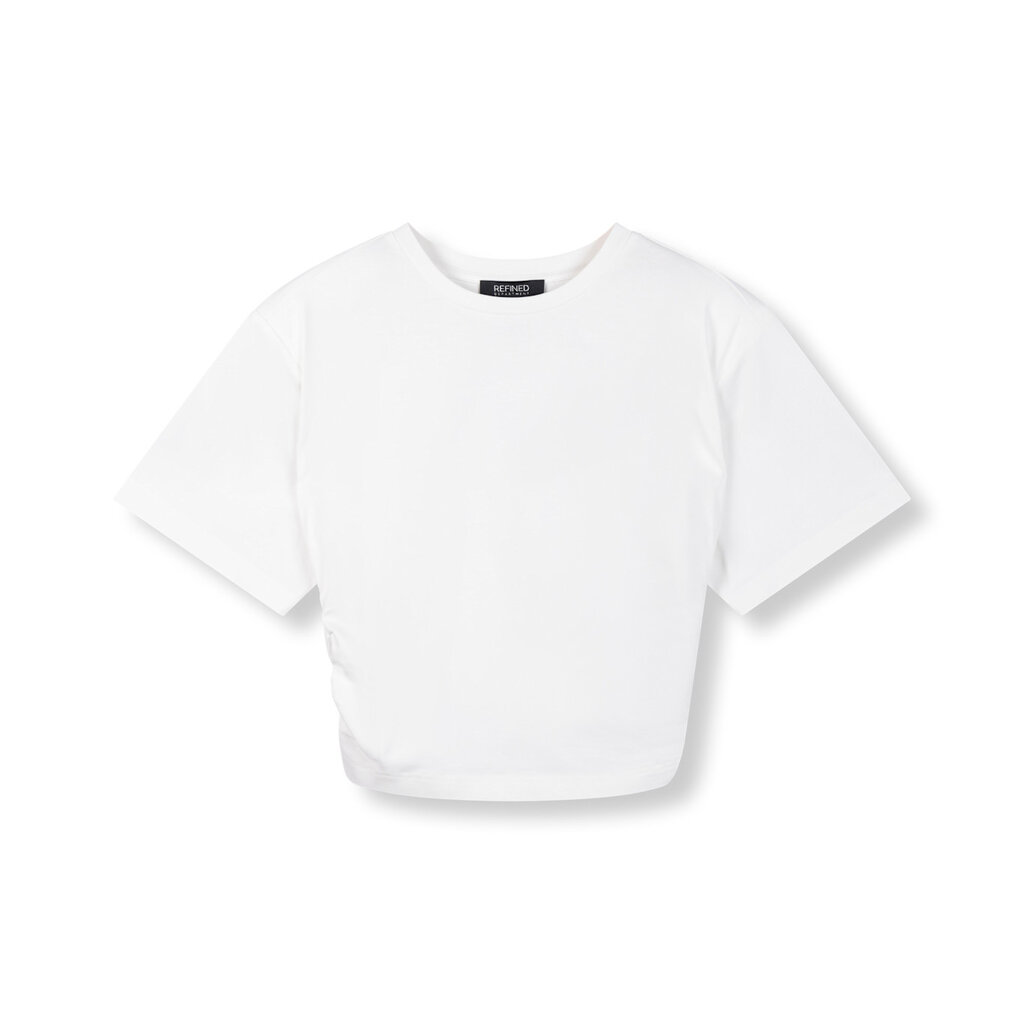 REFINED cropped t-shirt ELLIS (R2605713182) white