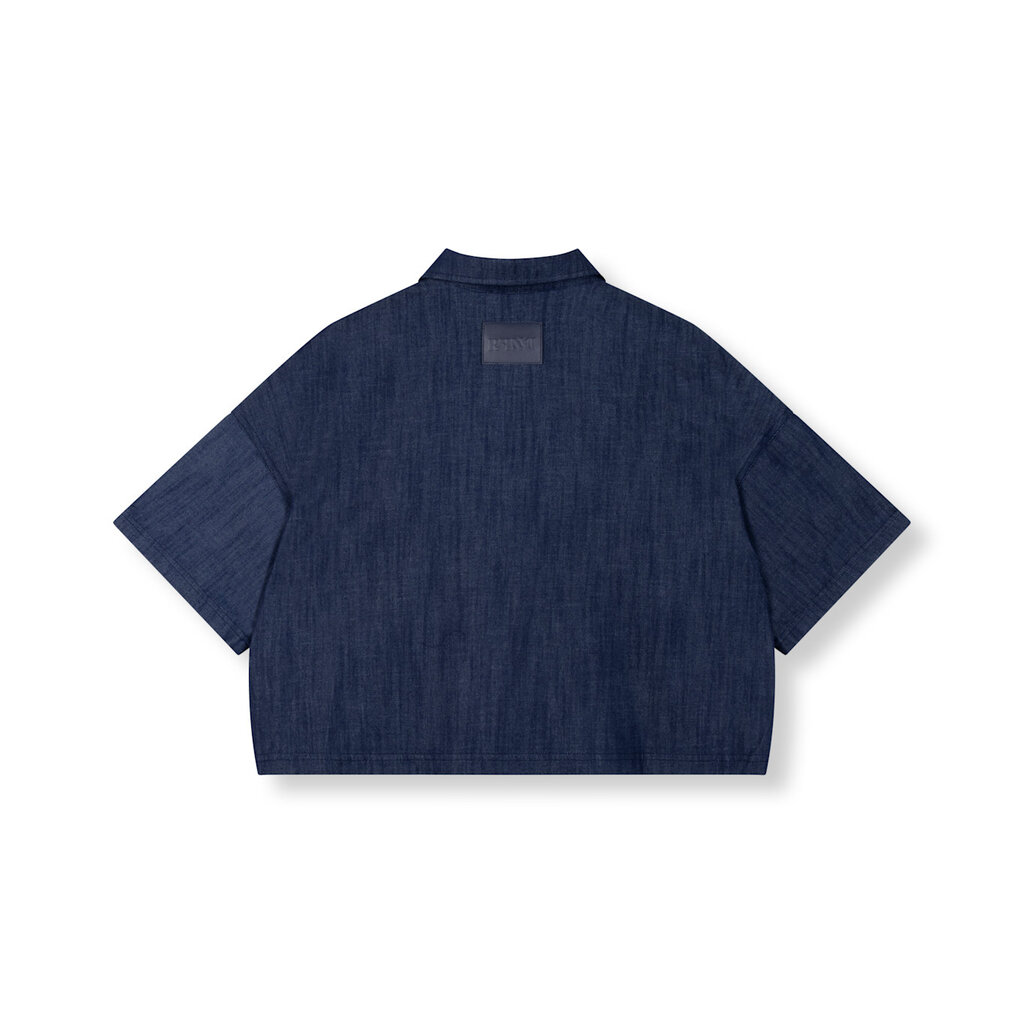 REFINED short sleeve denim jacket ADELINE R2605472187 navy