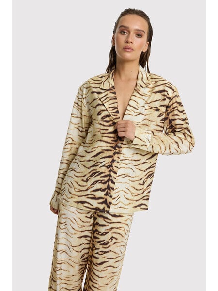 REFINED flowy animal blouse LILLY R2605959189 tiger
