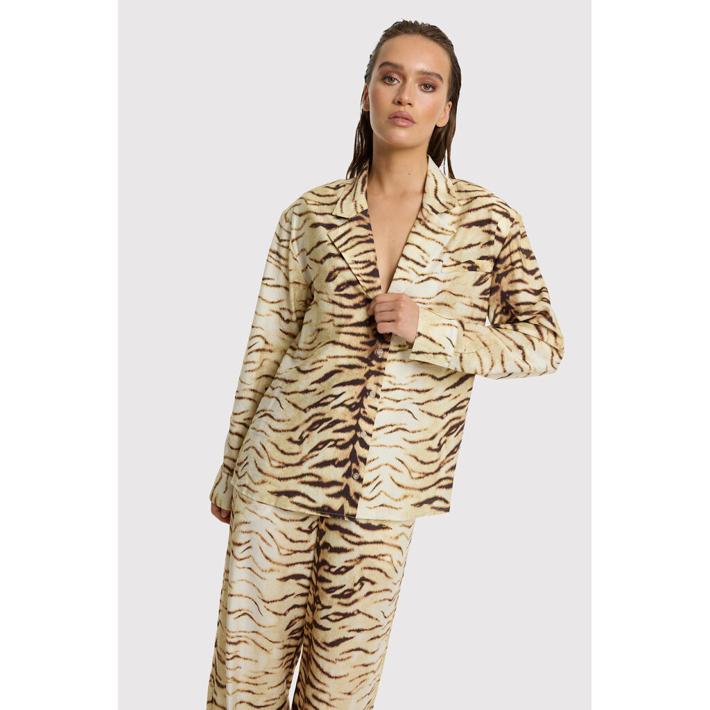 REFINED flowy animal blouse LILLY R2605959189 tiger