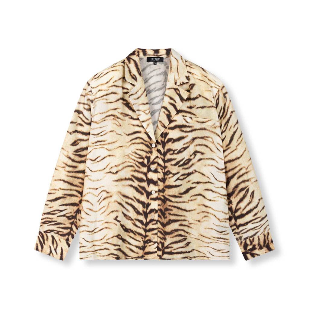 REFINED flowy animal blouse LILLY R2605959189 tiger