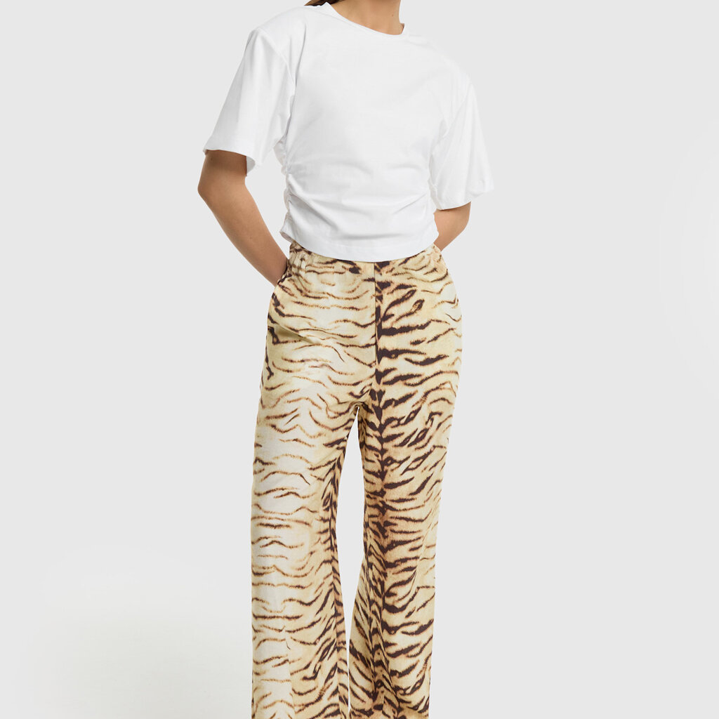 REFINED flowy animal trouser MANI 2605159190 tiger