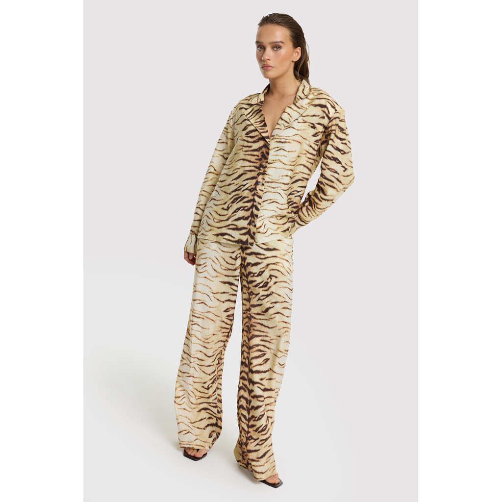 REFINED flowy animal trouser MANI 2605159190 tiger