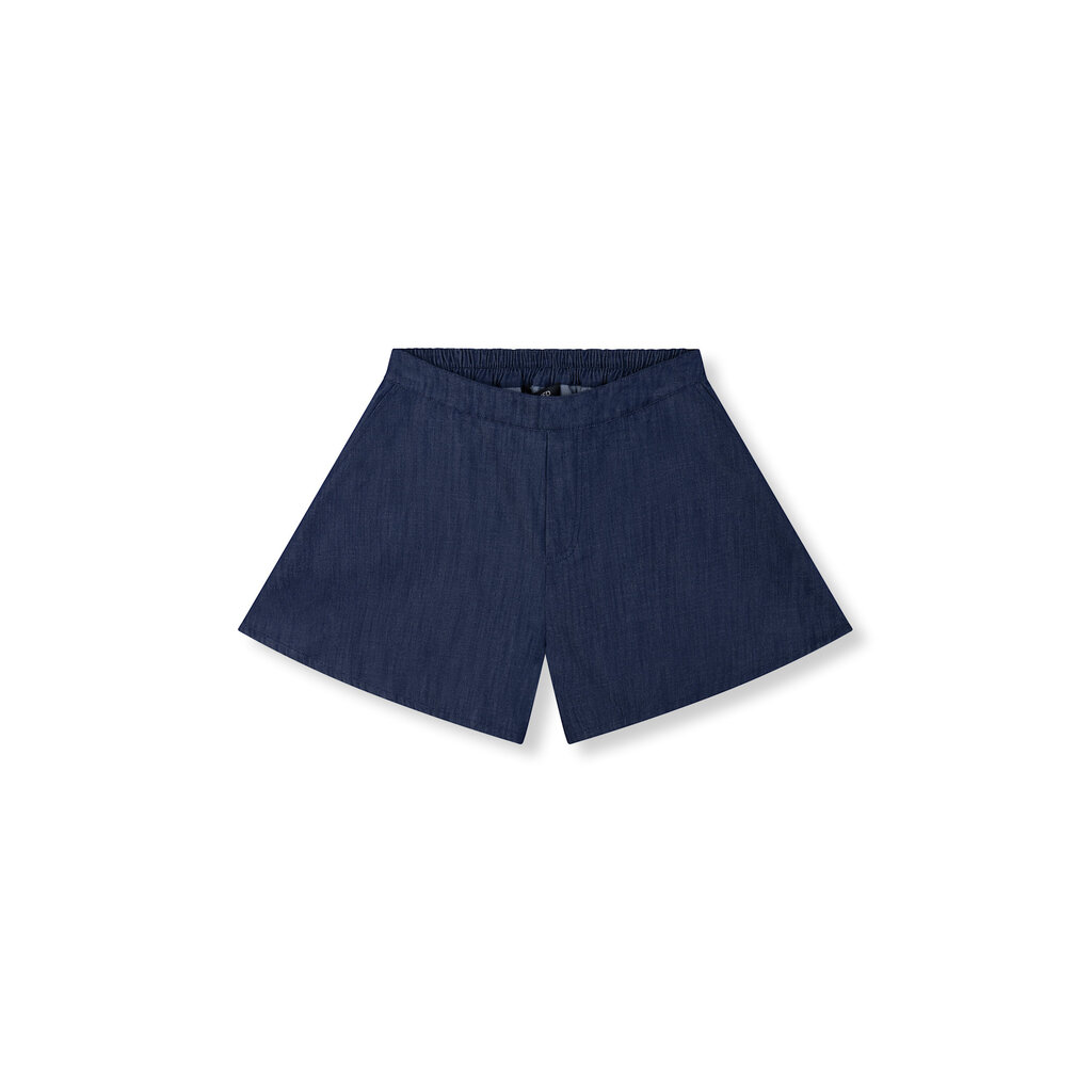 REFINED wide denim shorts CINDY 2605272186 navy