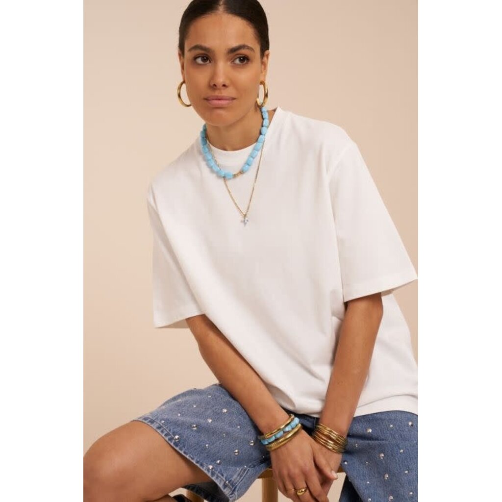 T-shirt Amalfi coast MJ15872 Wit