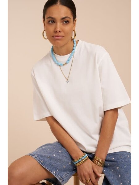 T-shirt Amalfi coast MJ15872 Wit