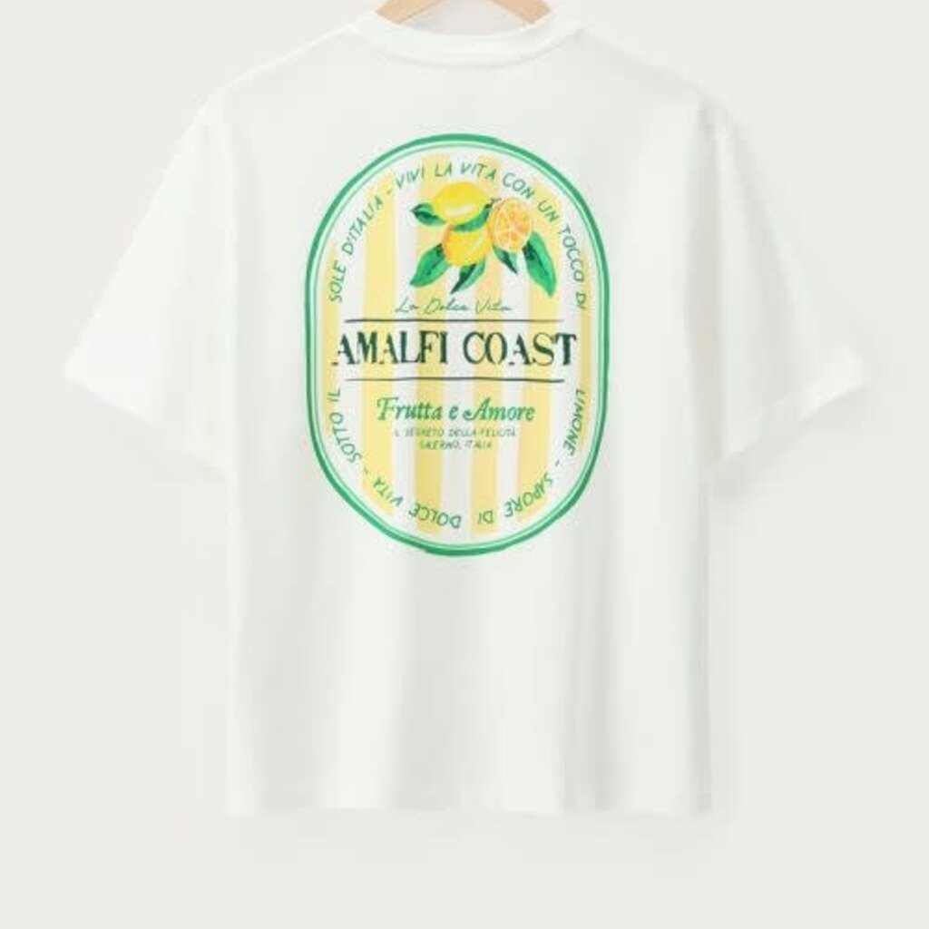 T-shirt Amalfi coast MJ15872 Wit