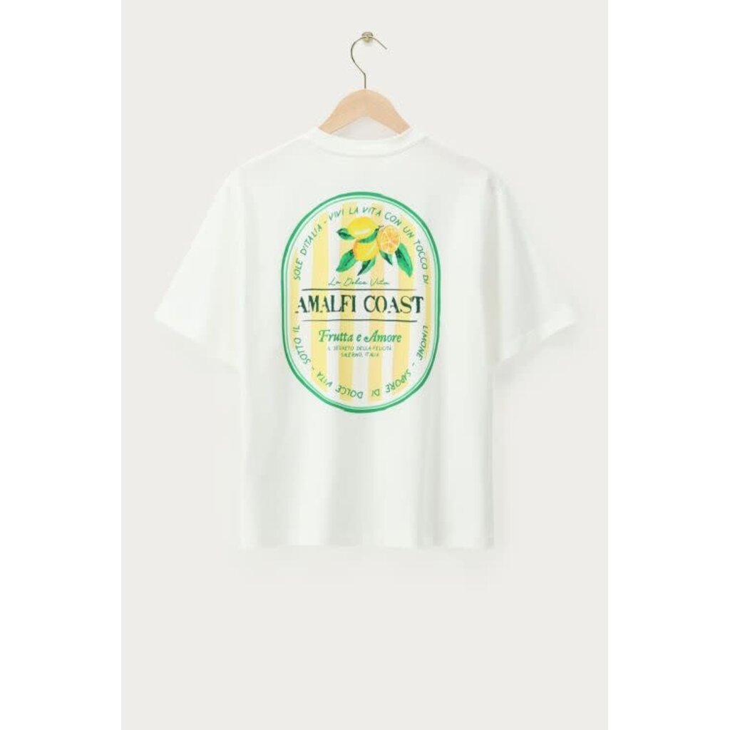 T-shirt Amalfi coast MJ15872 Wit