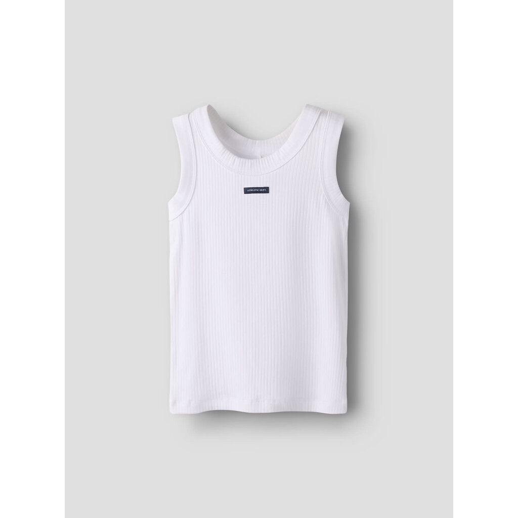 name it NKFFLYRA SL SLIM TOP 13254491 Bright White