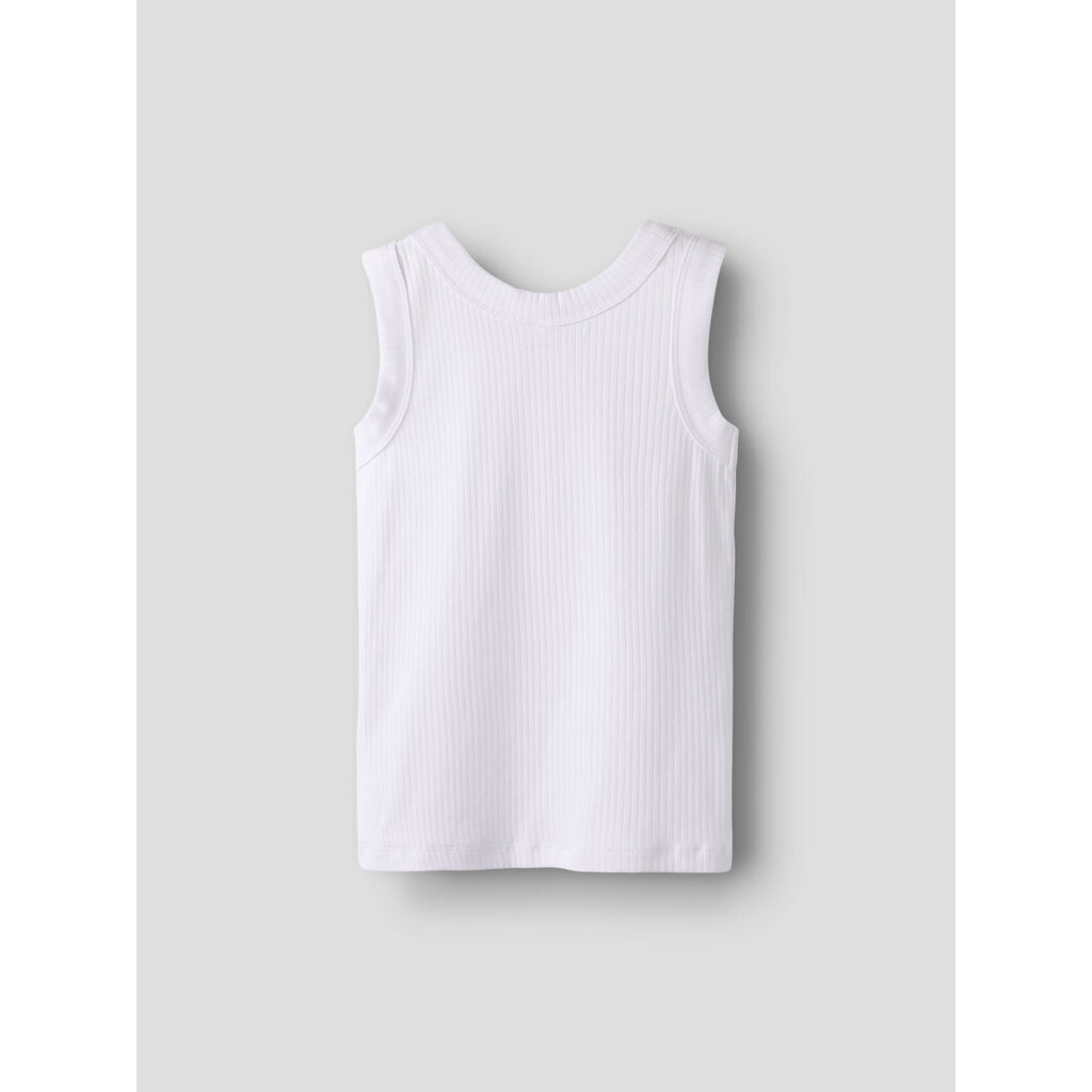 name it NKFFLYRA SL SLIM TOP 13254491 Bright White