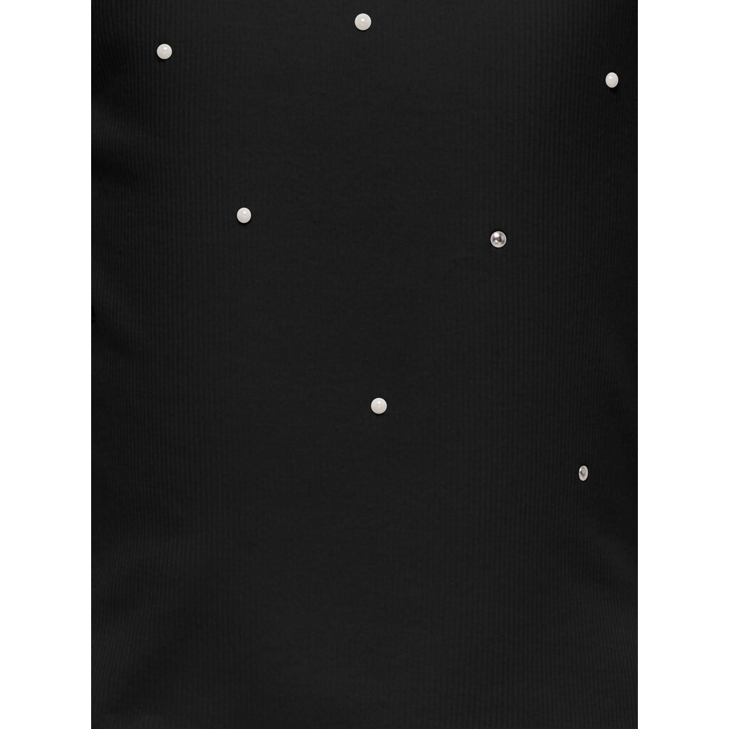 KIDS ONLY KOGJILL LIFE S/L EMB TANK TOP JRS 15374367 Black Pearls