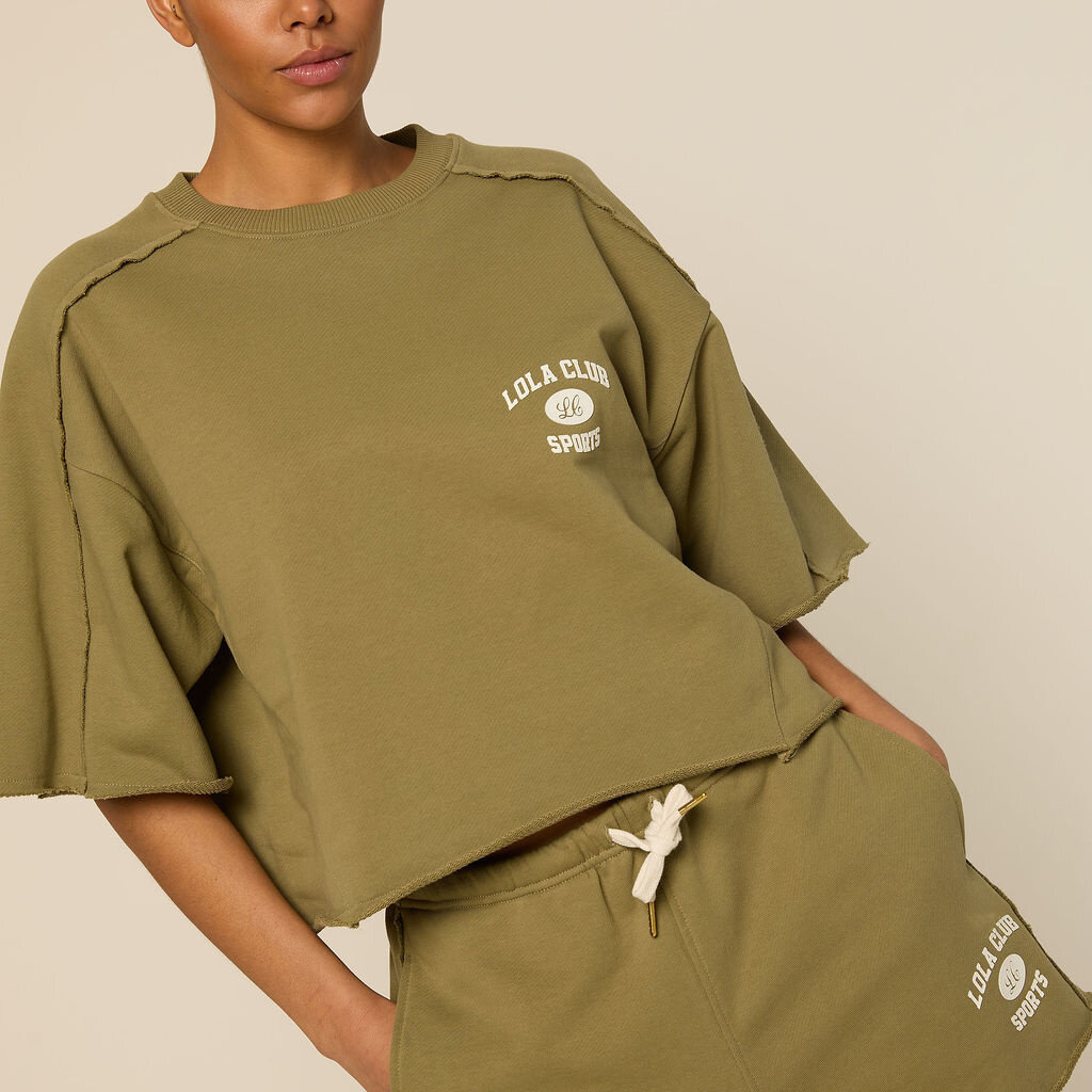 The Lola Club Anine Shorts Sage Green
