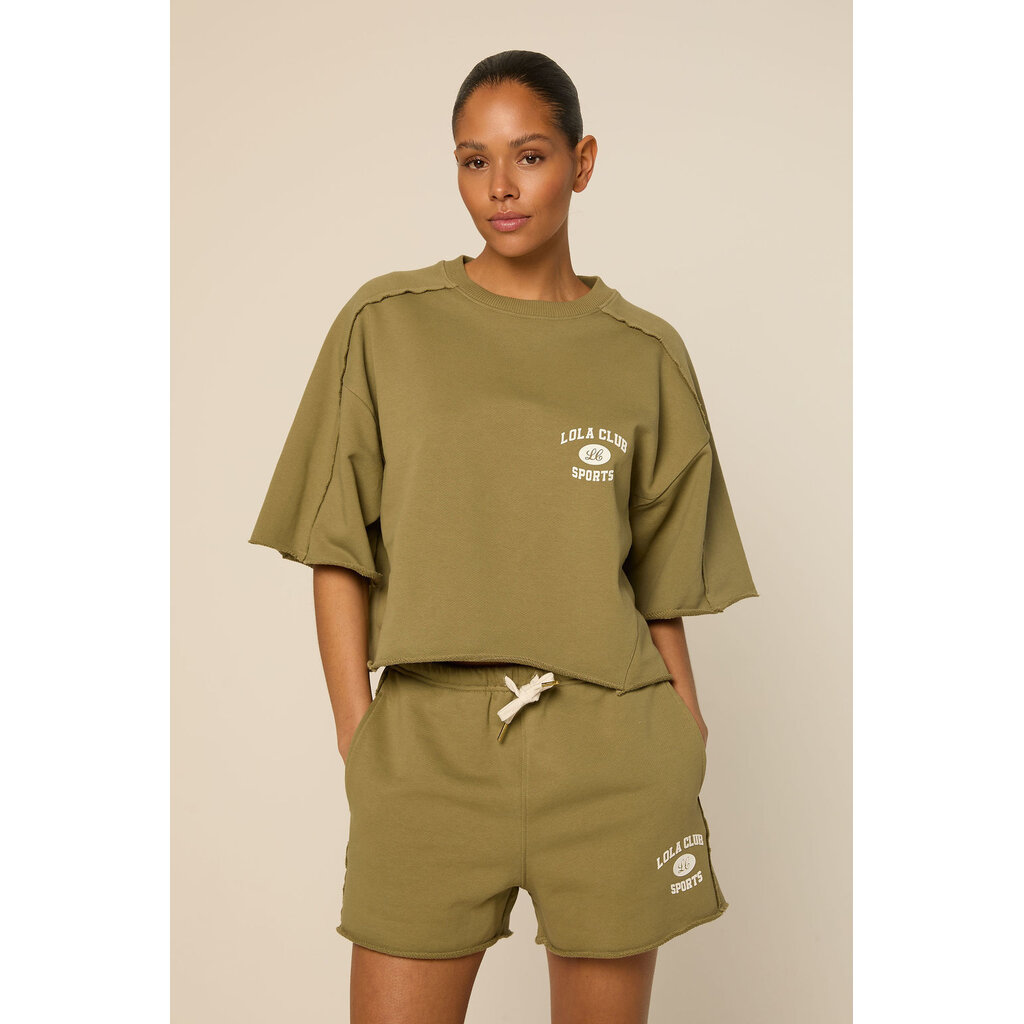 The Lola Club Anine Sweater Sage Green