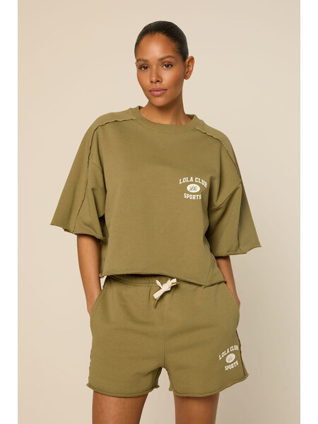 The Lola Club Anine Sweater Sage Green