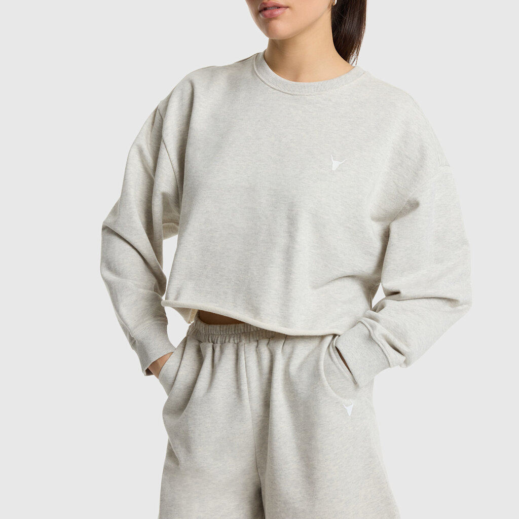ALIX back print sweater (2606894795) light grey