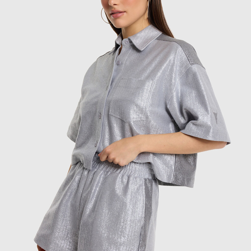 ALIX foil shorts (2606115718) light grey