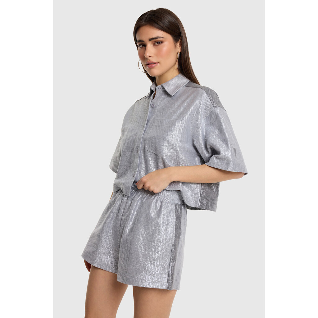 ALIX foil shorts (2606115718) light grey