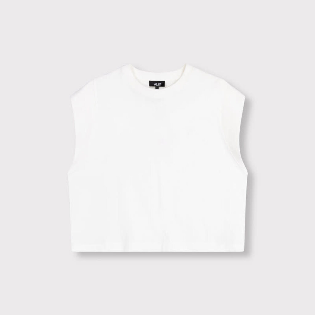 ALIX sleeveless t-shirt (2606882809) soft white