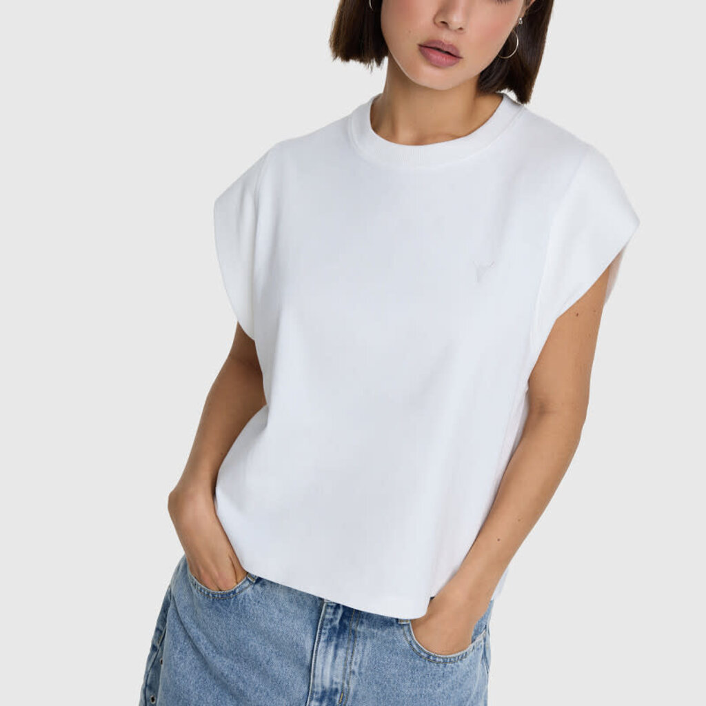 ALIX sleeveless t-shirt (2606882809) soft white