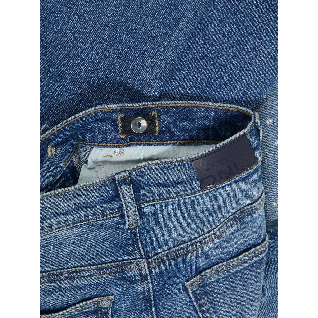 KIDS ONLY KOGJUICY RHS WIDE LEG DNM CRO557 NOOS 15356024 Medium Blue Denim RHINESTONES