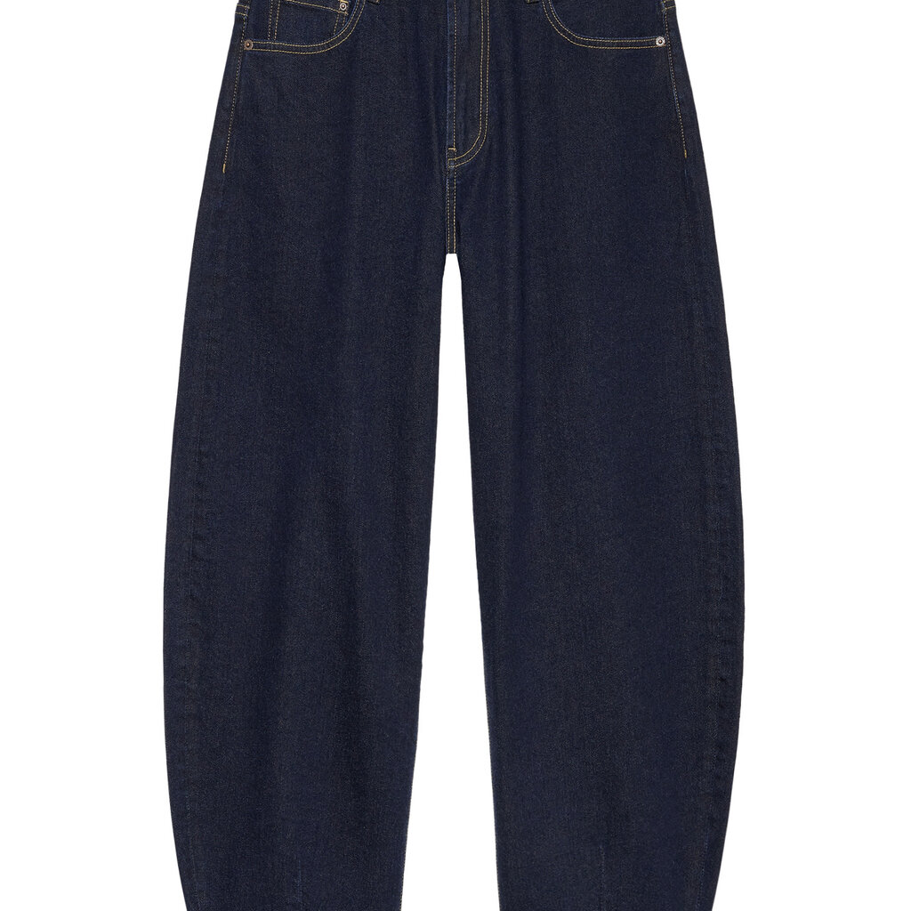 CATWALK JUNKIE Cropped barrel fit jeans 2603023202 Dark Blue