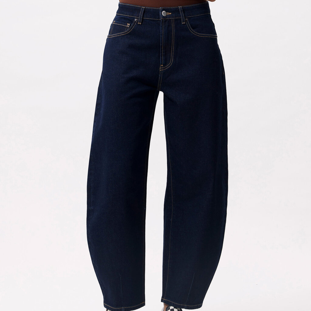 CATWALK JUNKIE Cropped barrel fit jeans 2603023202 Dark Blue