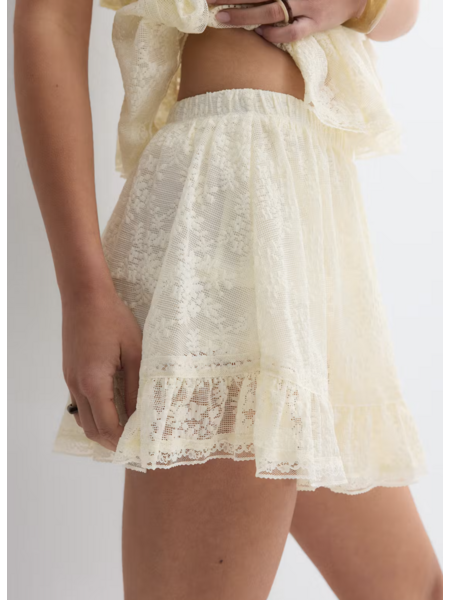Gina Tricot Lace skirt 27483 Cream (1047)