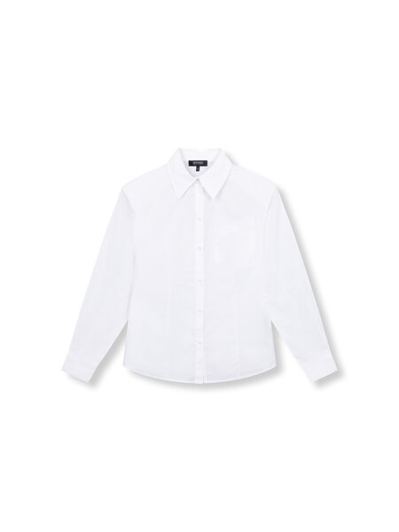 REFINED hourglass blouse LIVA R2511940838 WHITE