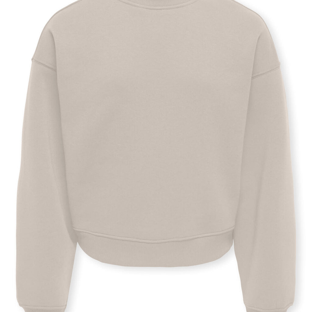 KIDS ONLY KOGBEST LIFE L/S CREW NECK SWT 15378153 Pumice Stone