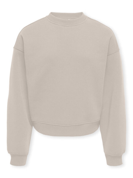KIDS ONLY KOGBEST LIFE L/S CREW NECK SWT 15378153 Pumice Stone