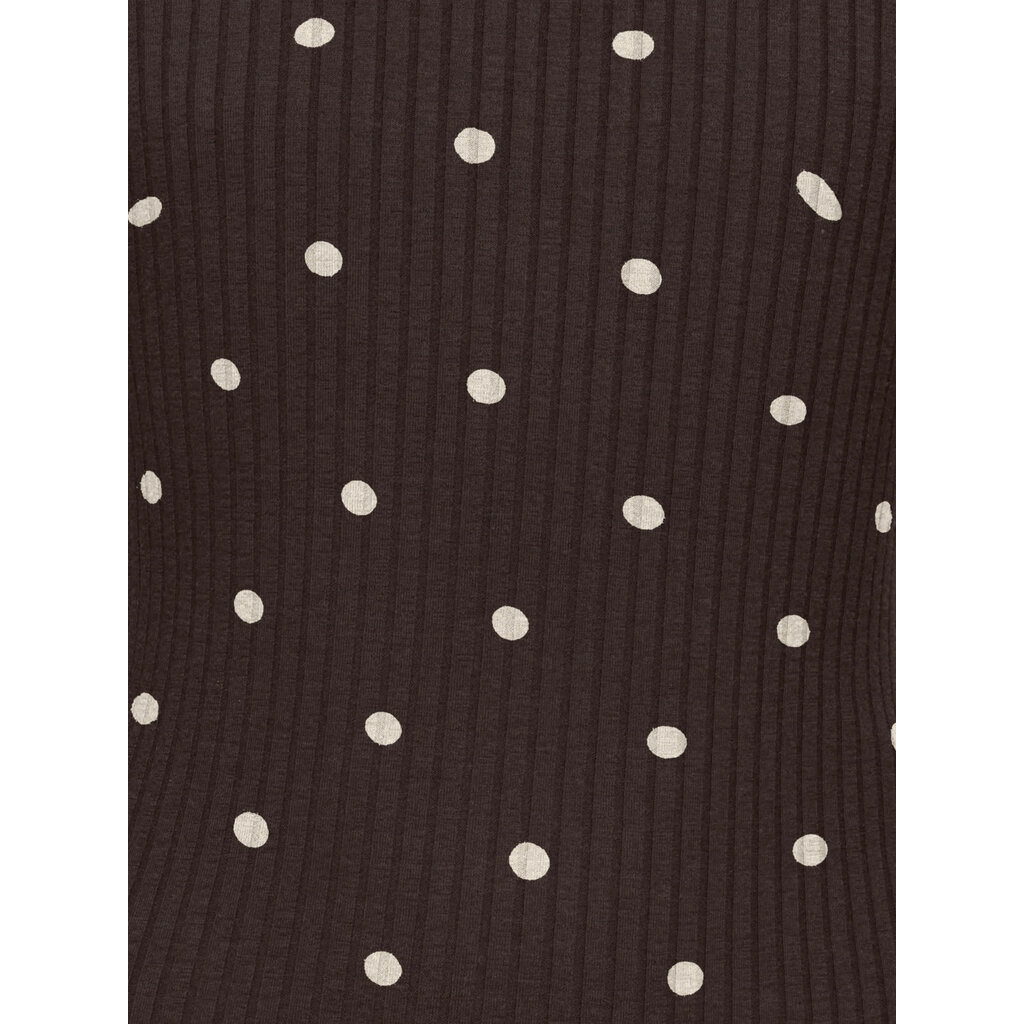 KIDS ONLY KOGFRANSISKA LIFE L/S HI-NCK AOP JRS 15390660 Brown