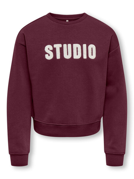 KIDS ONLY KOGSWEAT LS CREW OVZ STAT SWT NOOS 15353354 Fig STUDIO - Terry Emb.