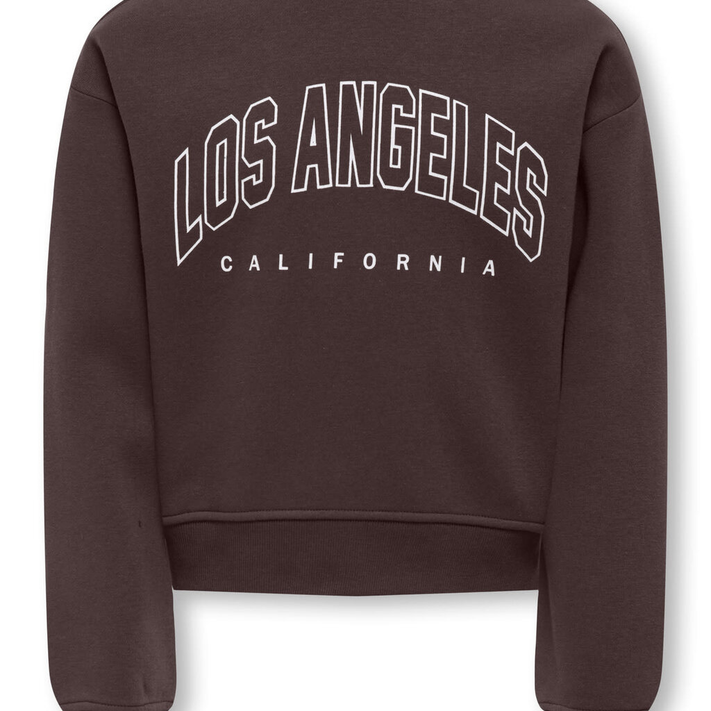 KIDS ONLY KOGSWEAT LS CREW OVZ STAT SWT NOOS 15353354 Coffee Bean Los Angeles - California