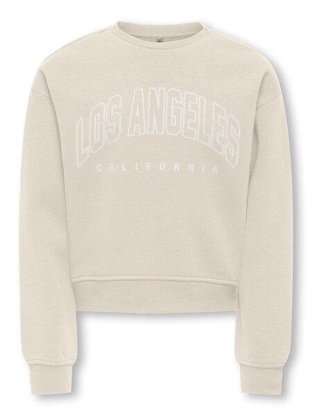KIDS ONLY KOGSWEAT LS CREW OVZ STAT SWT NOOS 15353354 Birch Los Angeles - California