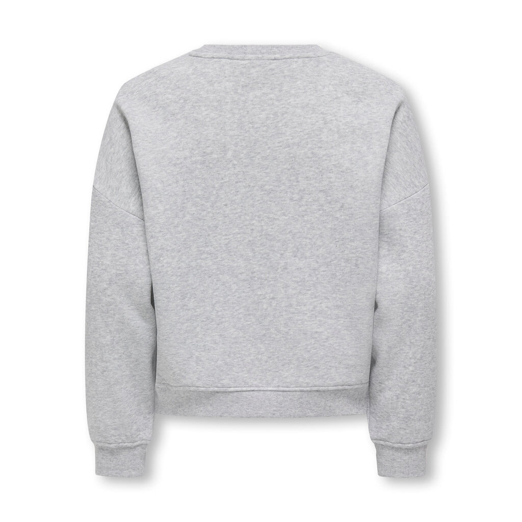 KIDS ONLY KOGSWEAT L/S CREW OVERSIZE SWT NOOS 15357233 Light Grey Melange
