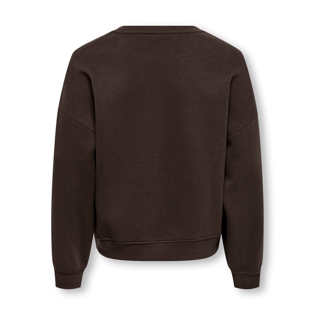 KIDS ONLY KOGSWEAT L/S CREW OVERSIZE SWT NOOS 15357233 Coffee Bean